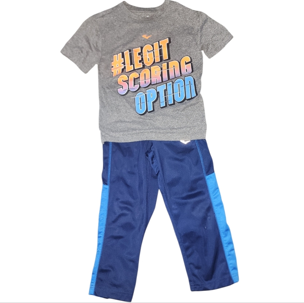 💙2pcs Boys Size M 5/6 Everlast Outfit🧡